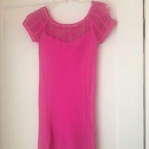 Hot Pink Bodycon Dress